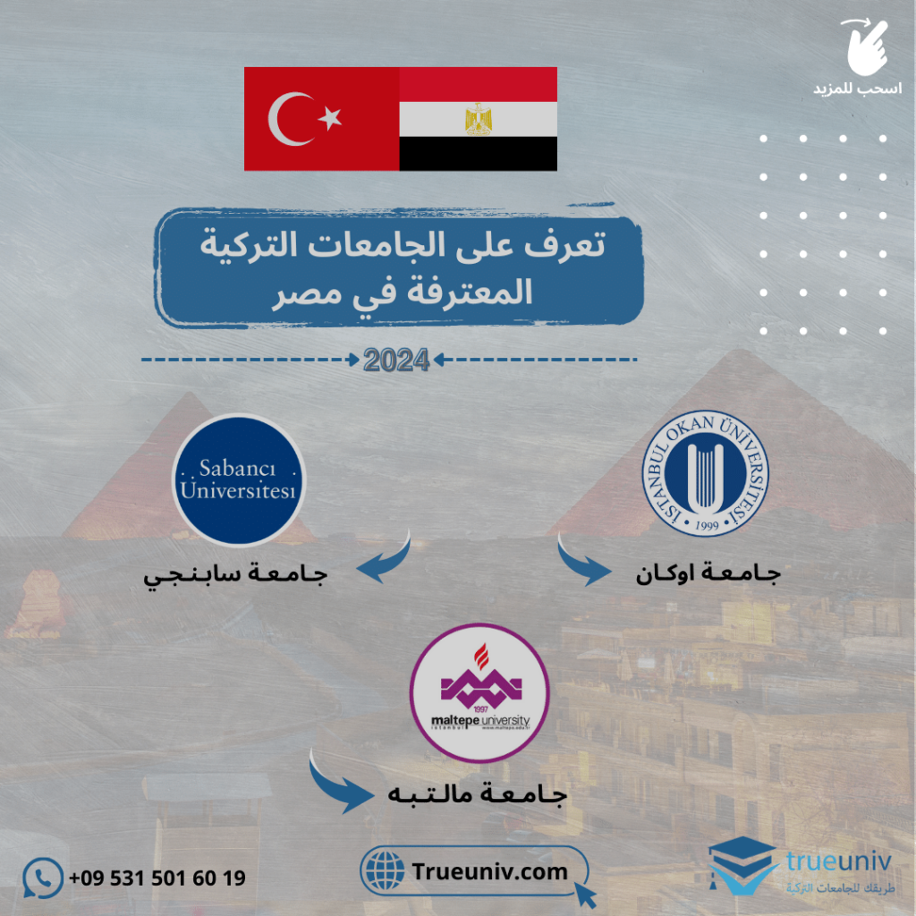 الجامعات التركية المعترفة في مصر